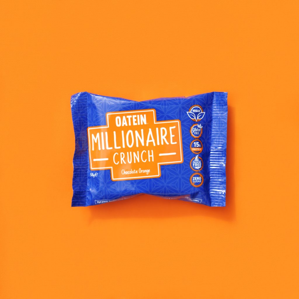 Oatein Millionaire Crunch Chocolate Orange