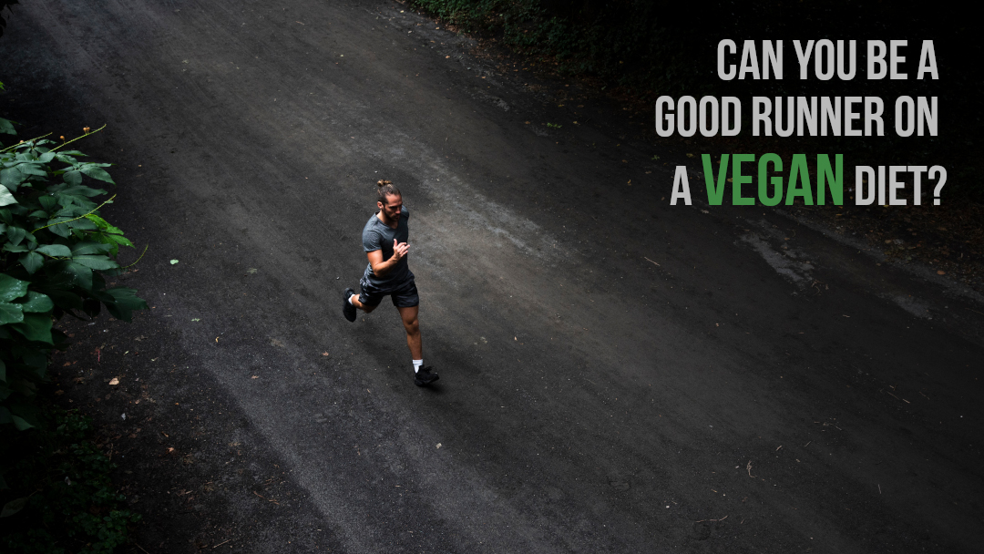 Man running - vegan